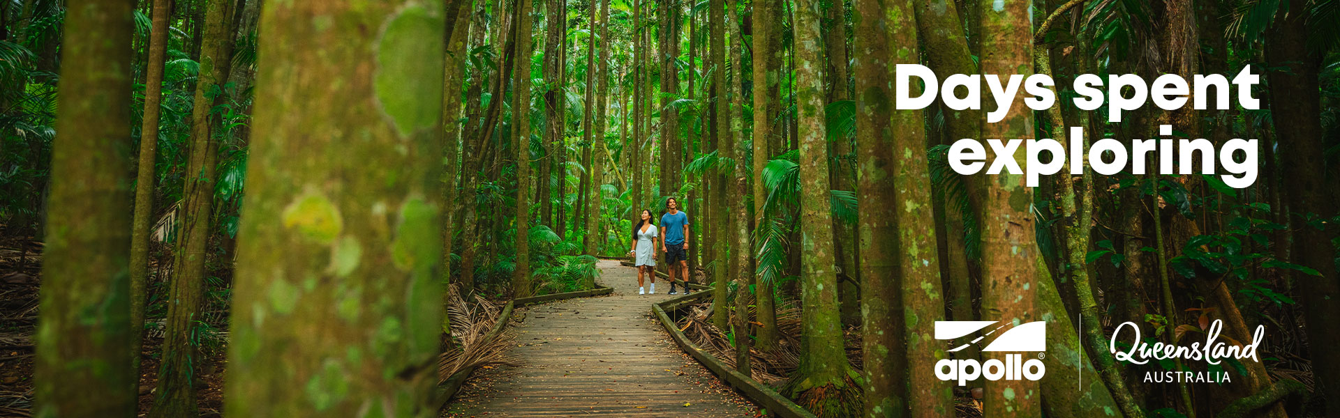Days spent exploring - Queensland rainforest